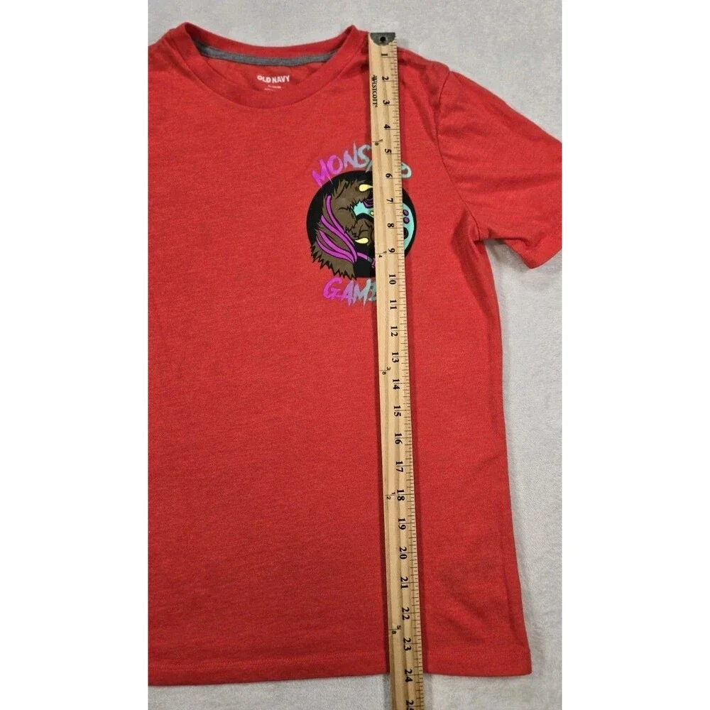 Boys Old Navy Short Sleeve T Shirt XL Monster Gamer